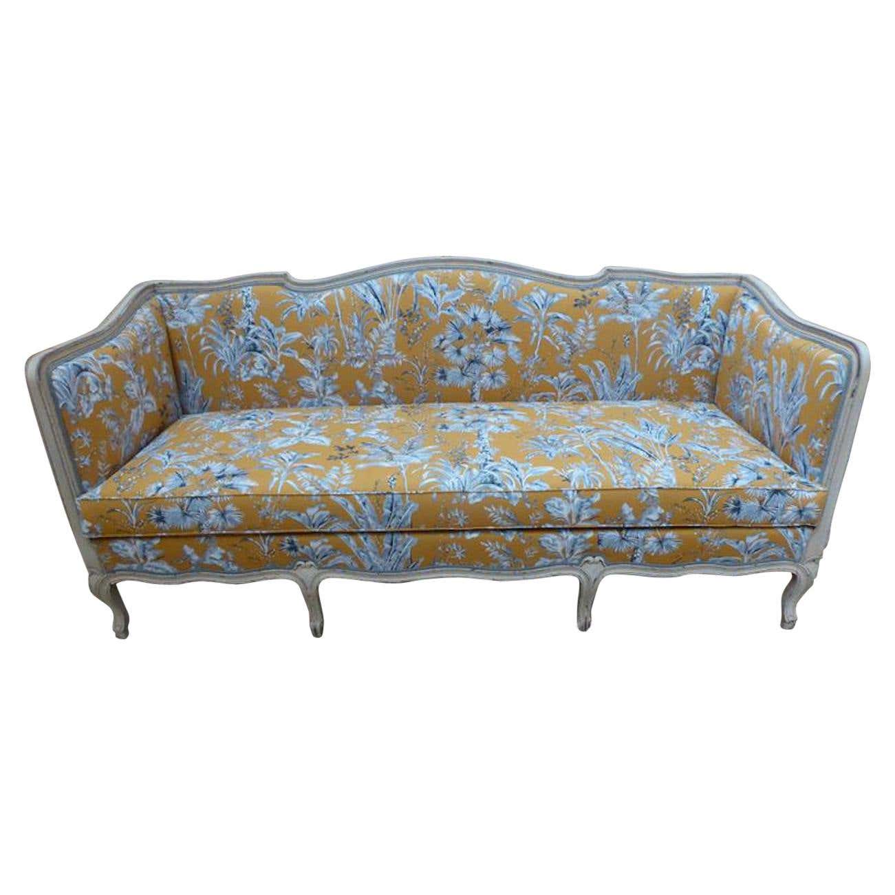 The Sunshine Bloom French Distress Sofa by Sidqa