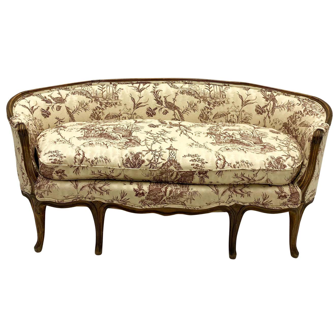 The Vineyard Antique Rustic Sofa by Sidqa