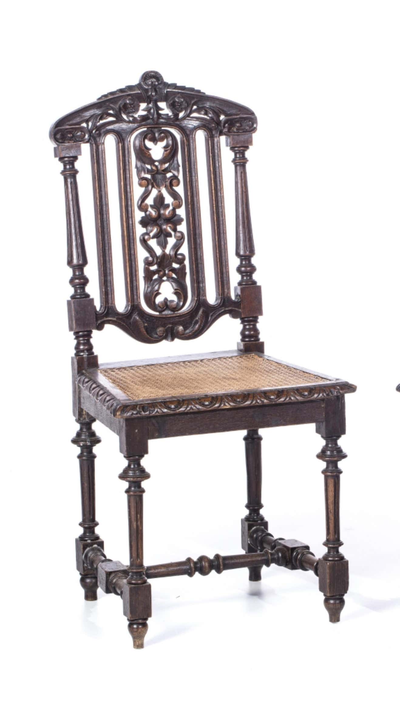 The Enchanted Spiritual Handcarved Black Chair by Sidqa