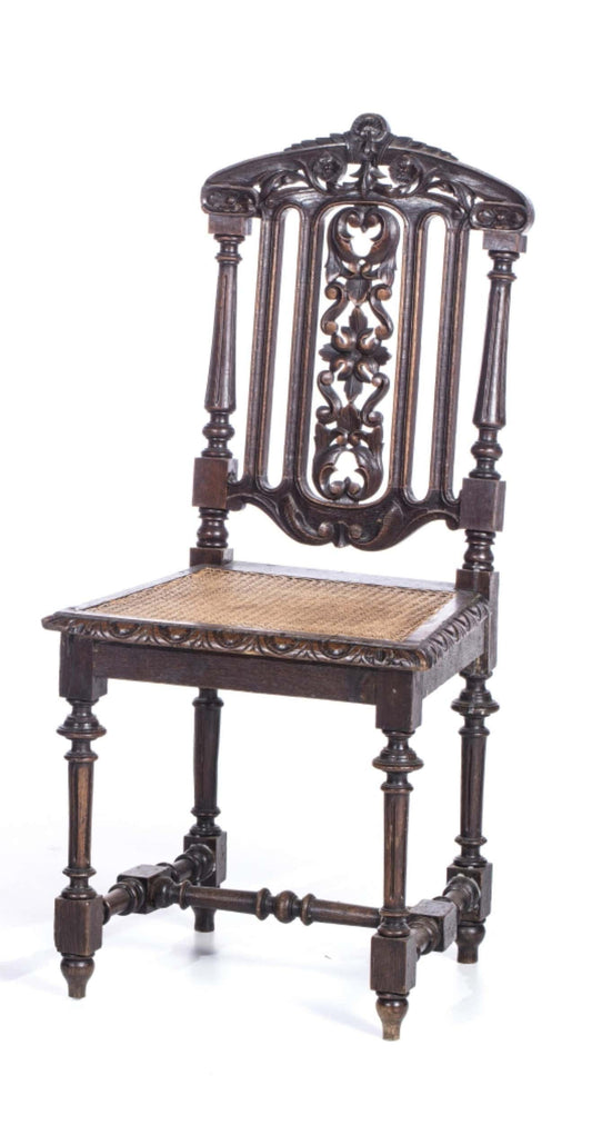 The Enchanted Spiritual Handcarved Black Chair by Sidqa