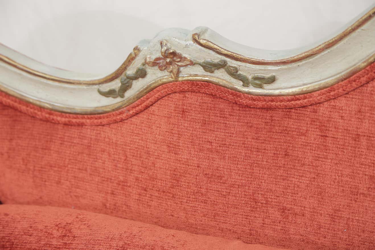 The Vintage Charm Indian Red Sofa by Sidqa