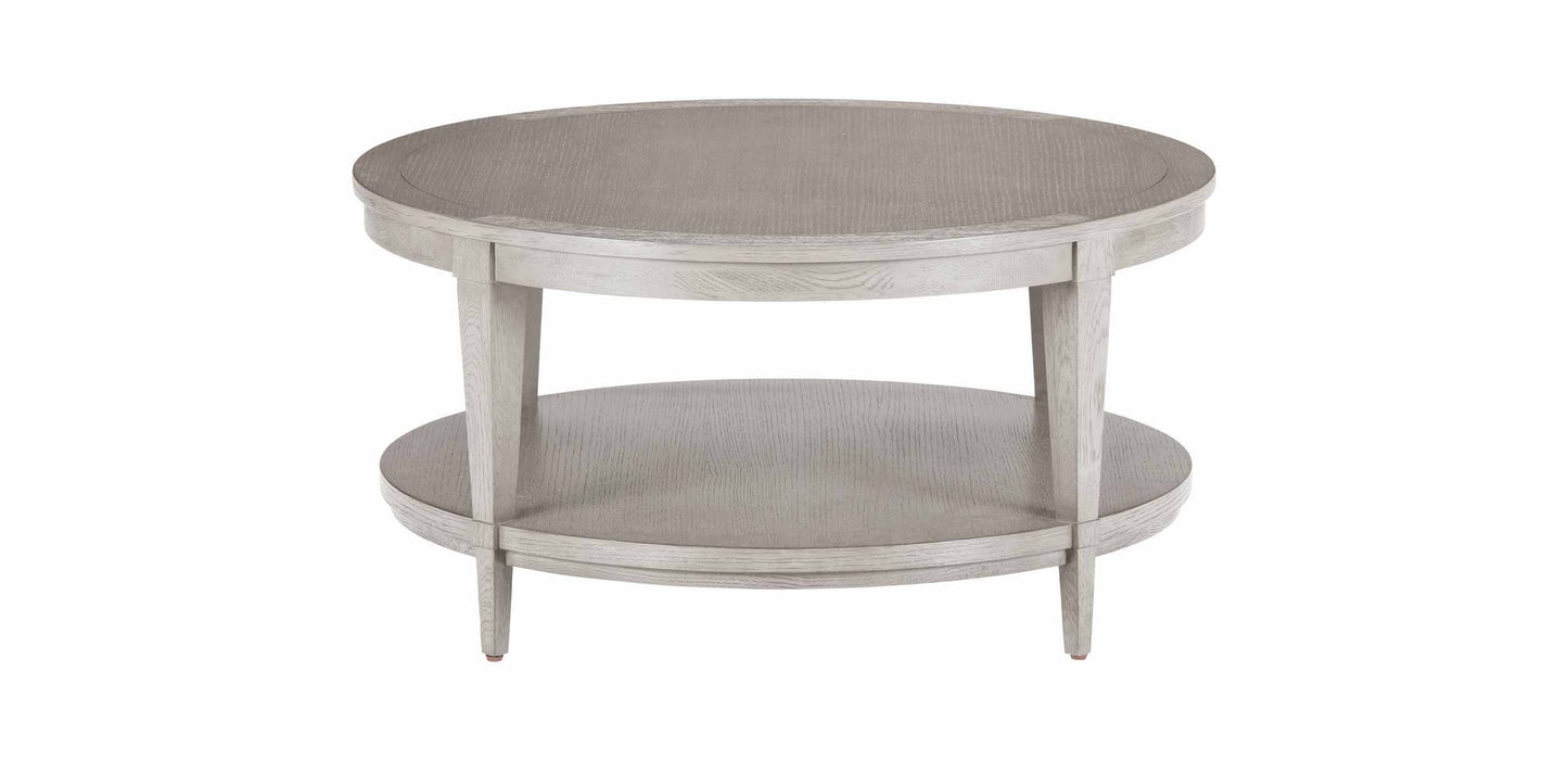 Sidqa French Distressed Double-Decker Coffee Table