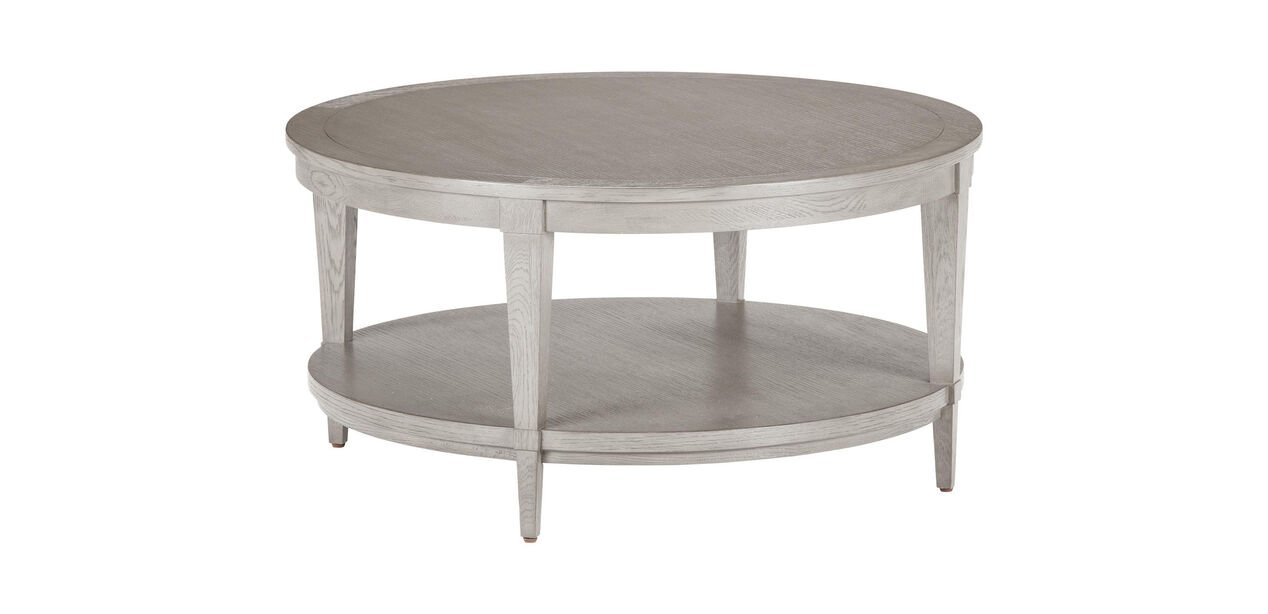 Sidqa French Distressed Double-Decker Coffee Table