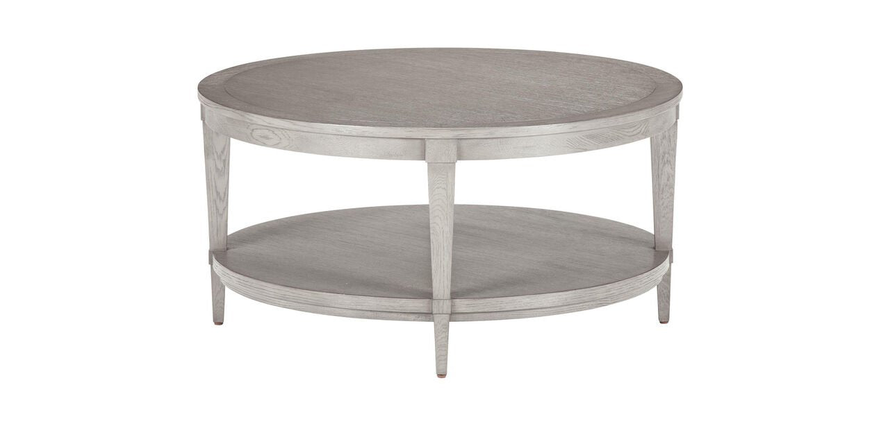 Sidqa French Distressed Double-Decker Coffee Table