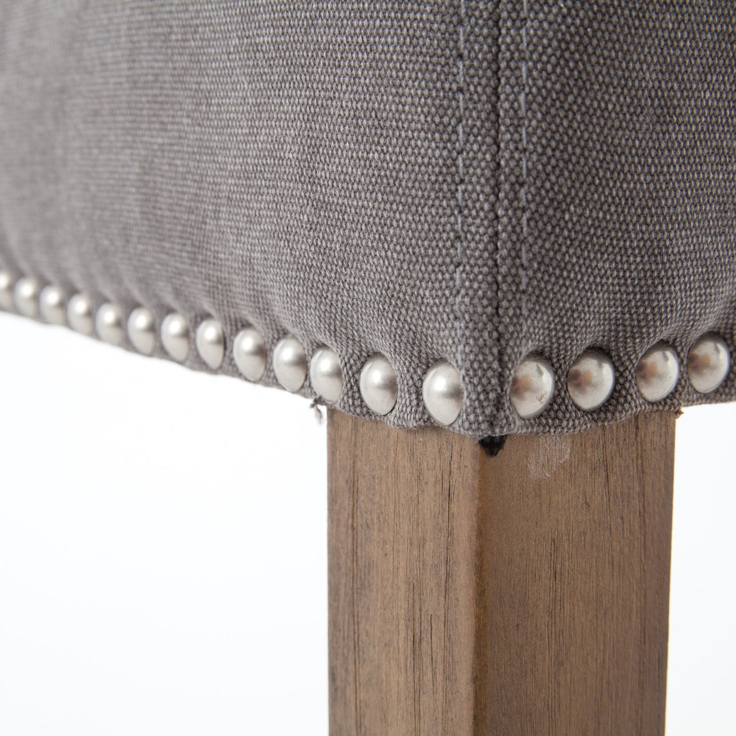 Chic Parisian Linen Bar Stool