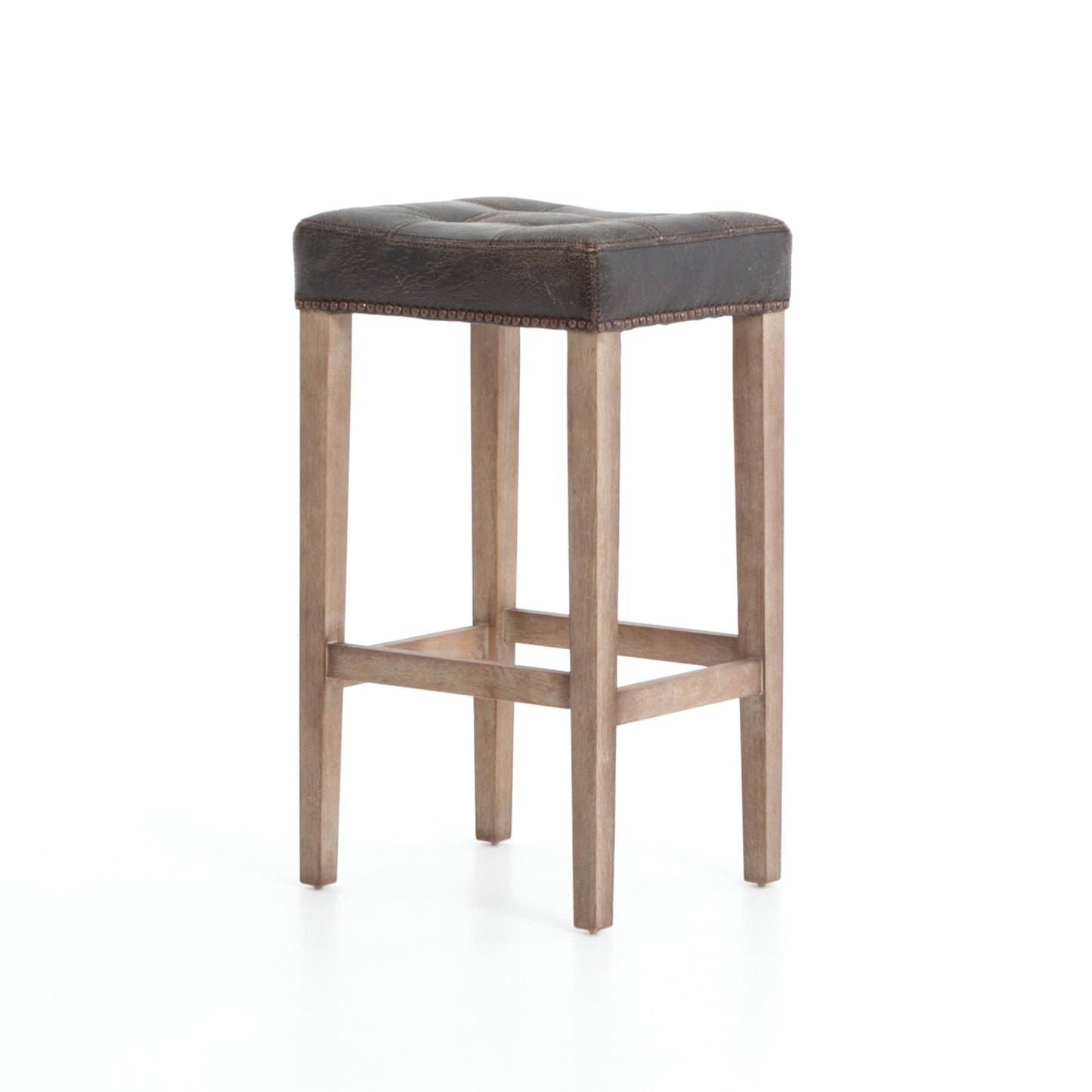 Vintage Noir Bar Stool