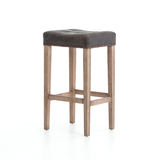 Vintage Noir Bar Stool