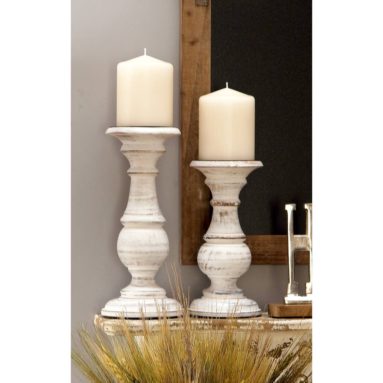 Curved Elegance Trio Candle Set