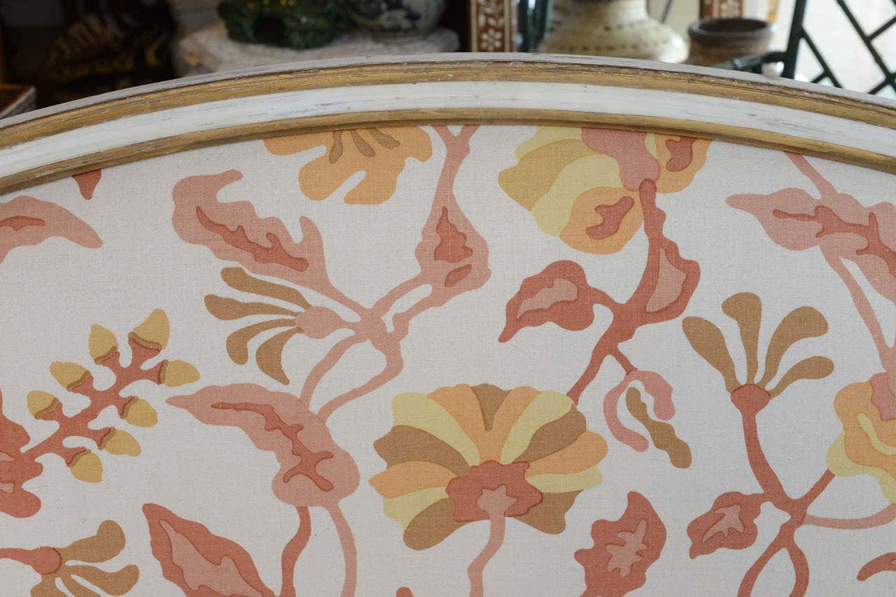 The Peach Blossom French Distress Sofa by Sidqa