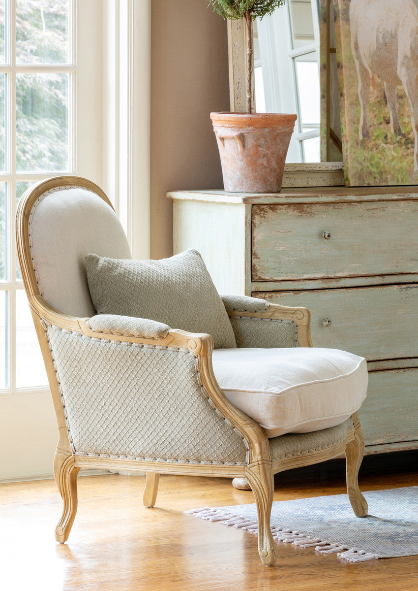 Sidqa Serene Beige Armchair