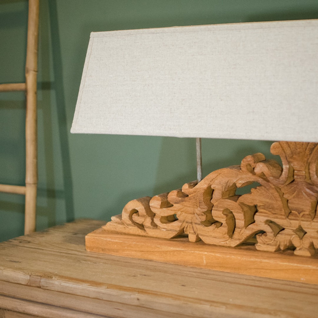 Terra Elegance Horizontal Table Lamp