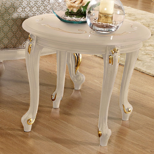 Ivory Opulence Round Table