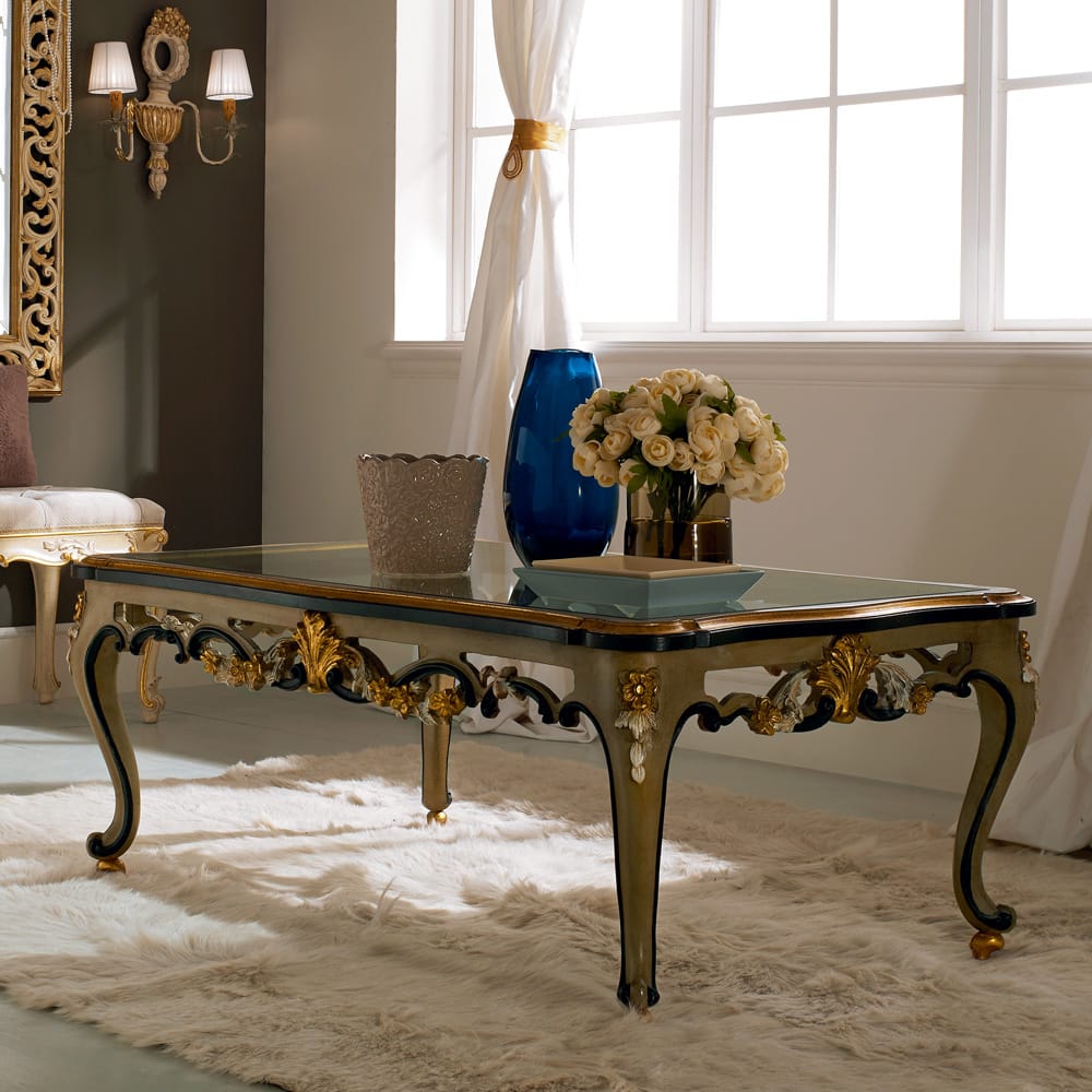 Sidqa Regal Rustic Coffee Table