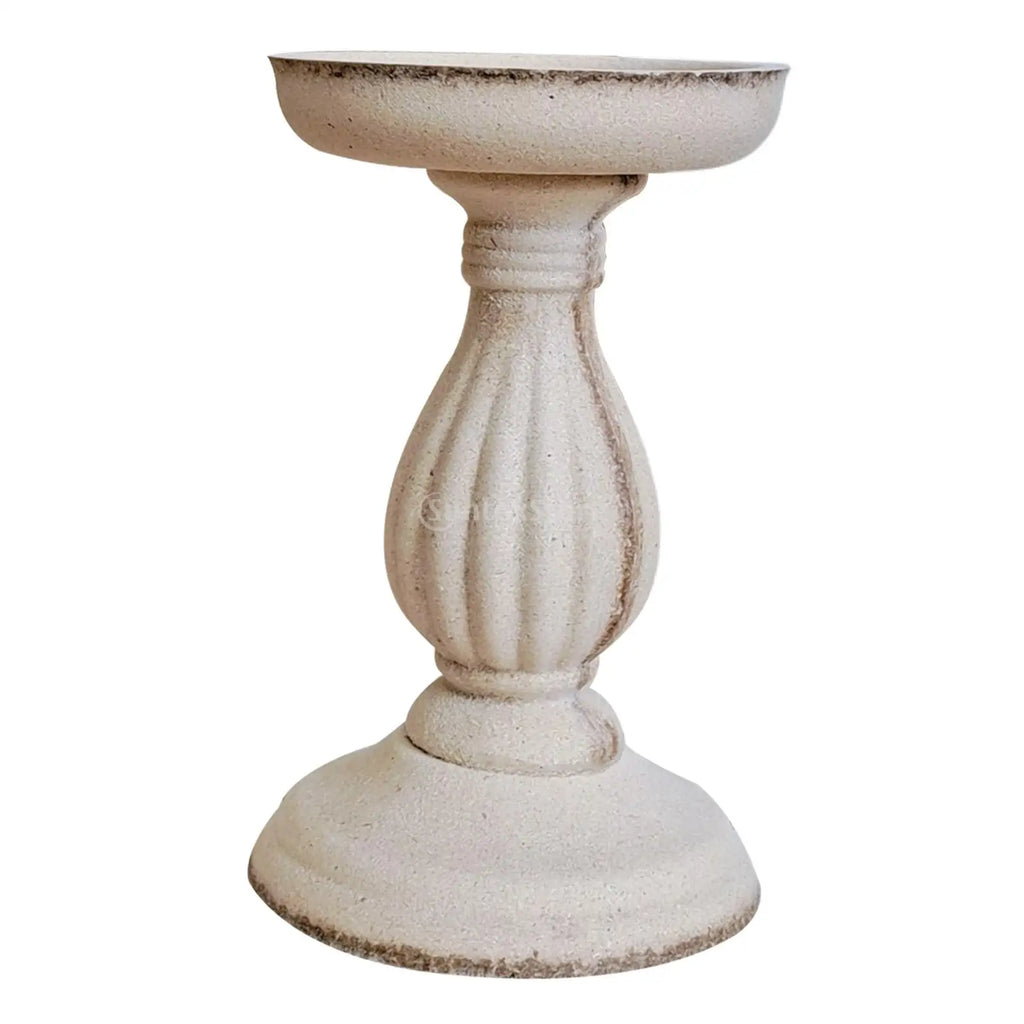 Rustic Elegance Candle Stand Trio