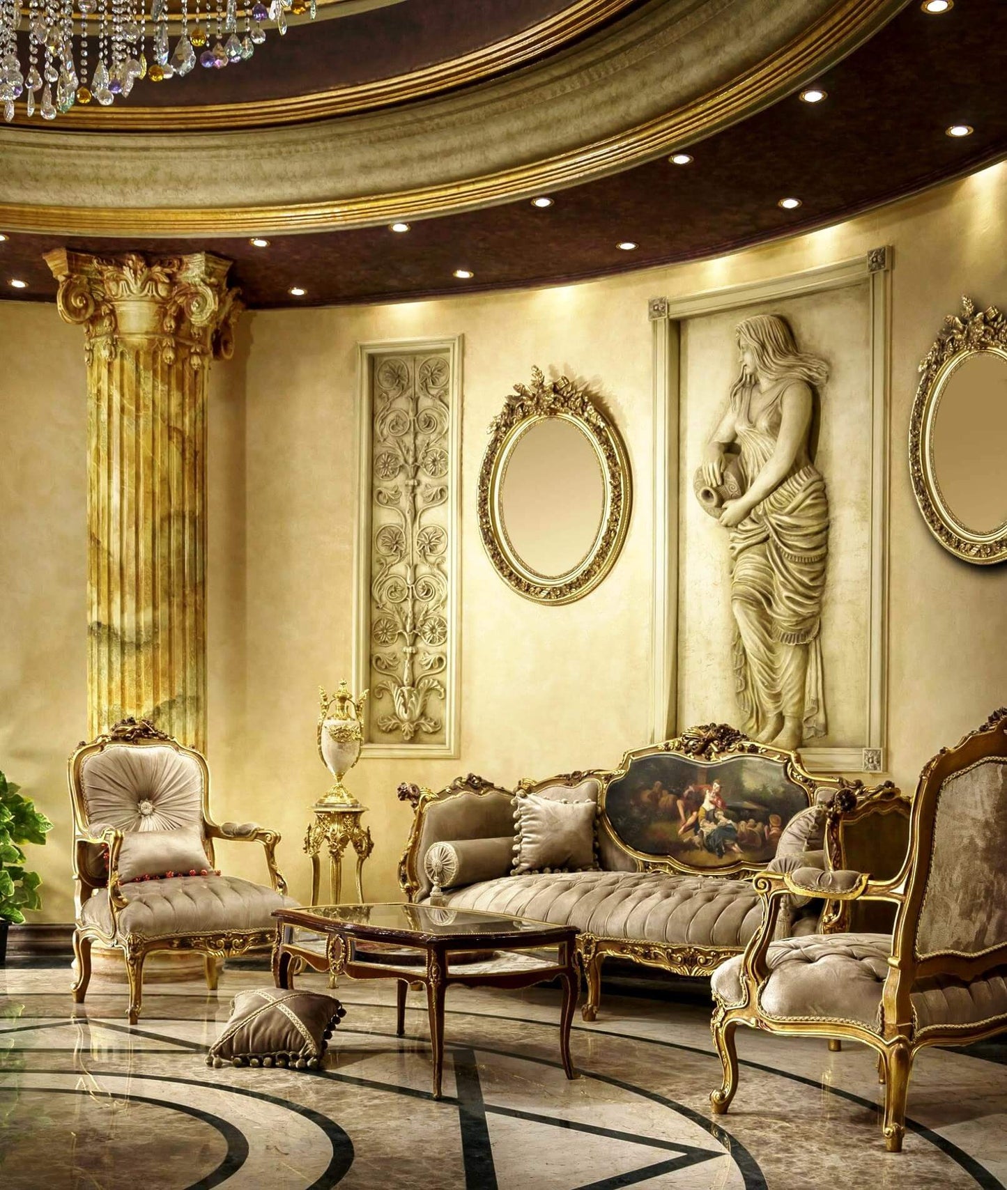 The Opulent Artistry Living Set by Sidqa