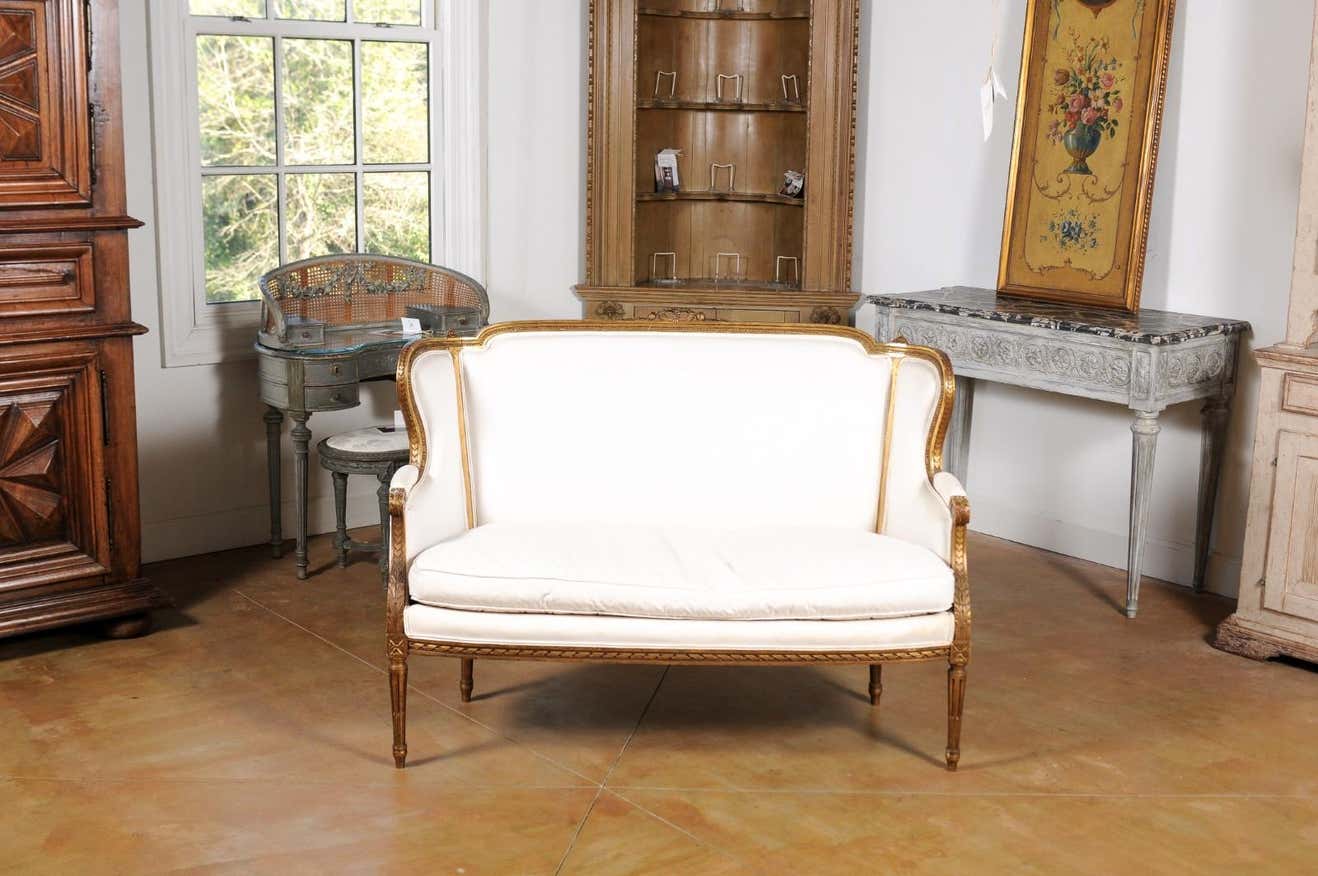 The Ivory Antique Elegance Three-Seater by Sidqa