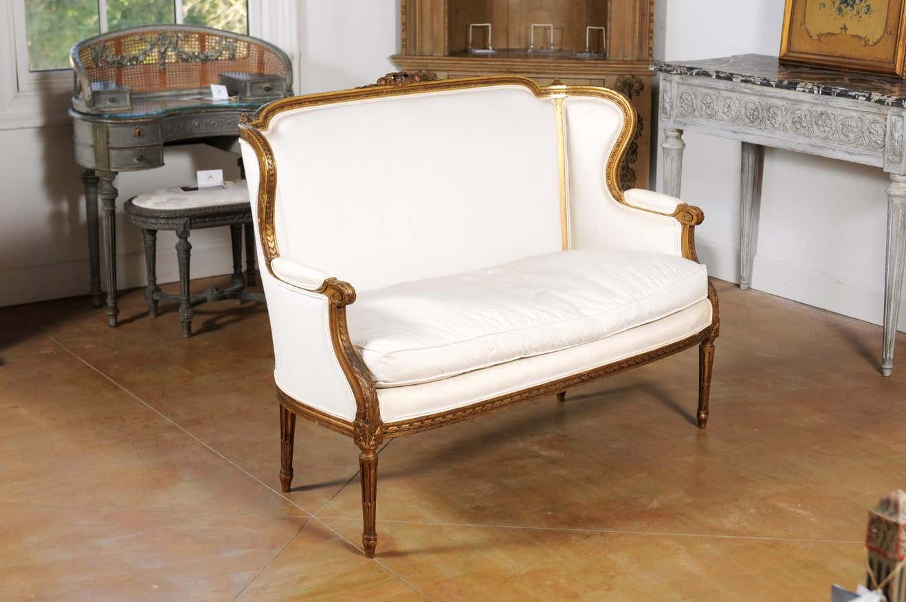 The Ivory Antique Elegance Three-Seater by Sidqa