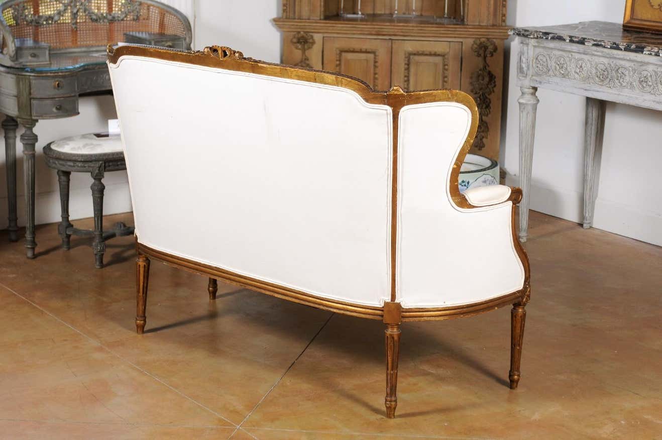 The Ivory Antique Elegance Three-Seater by Sidqa