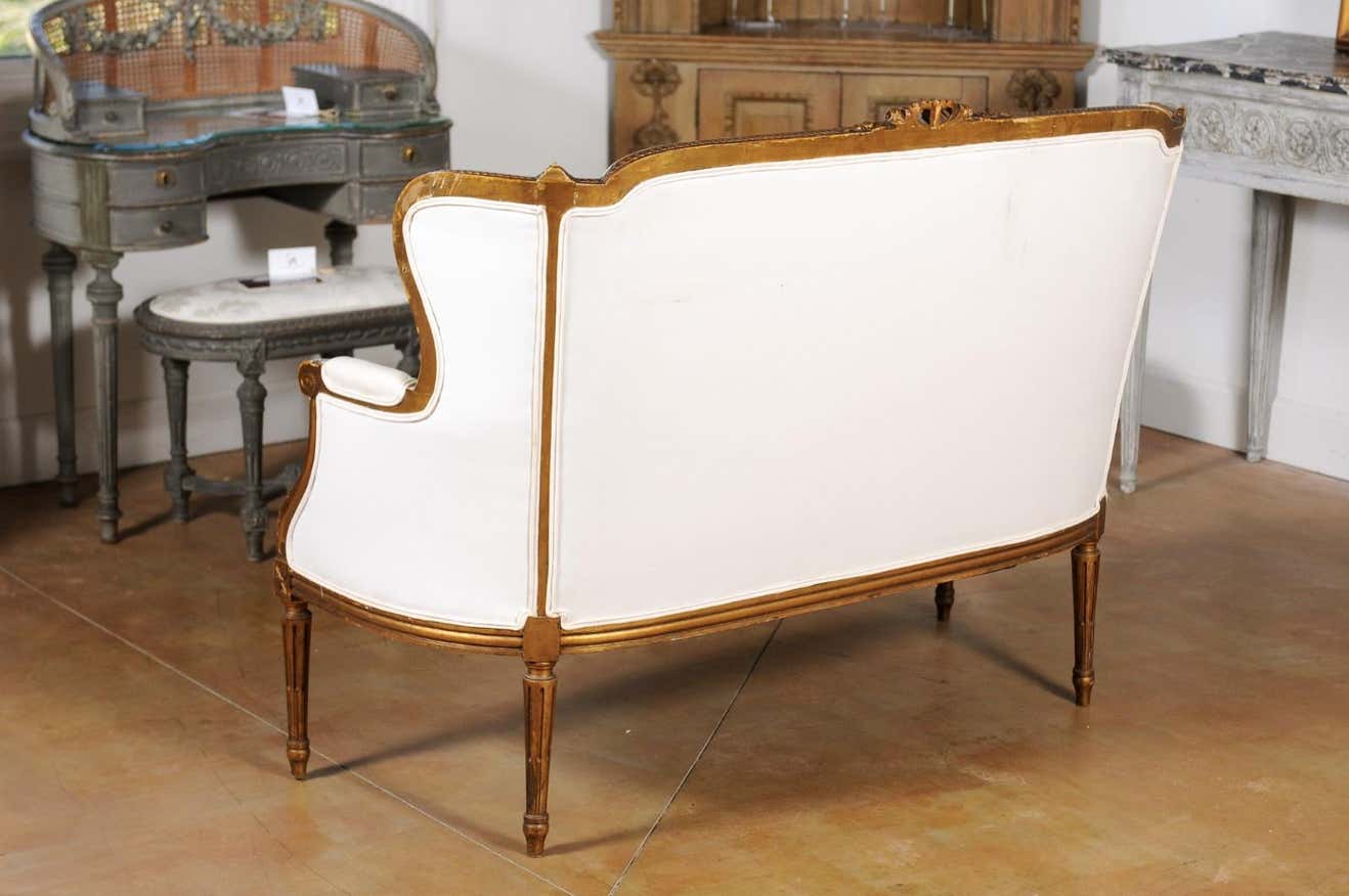 The Ivory Antique Elegance Three-Seater by Sidqa