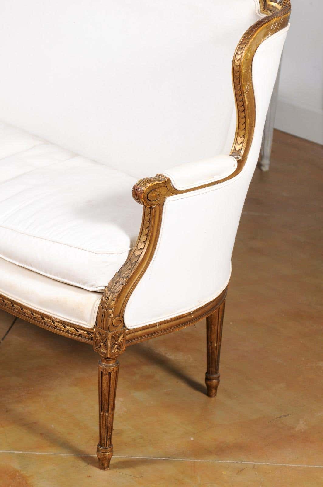 The Ivory Antique Elegance Three-Seater by Sidqa