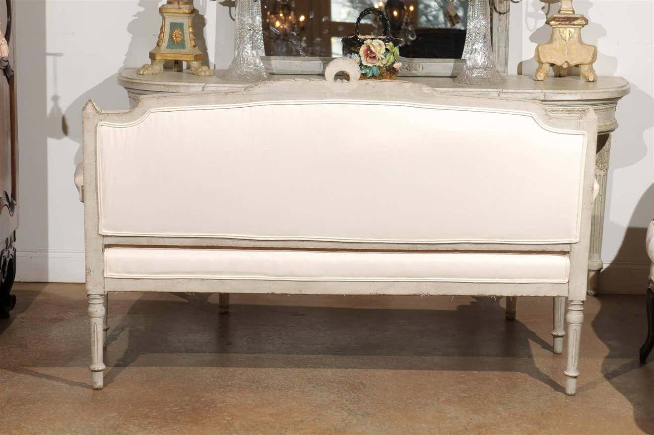 The Vintage Elegance French Finish Sofa Bench Set by Sidqa