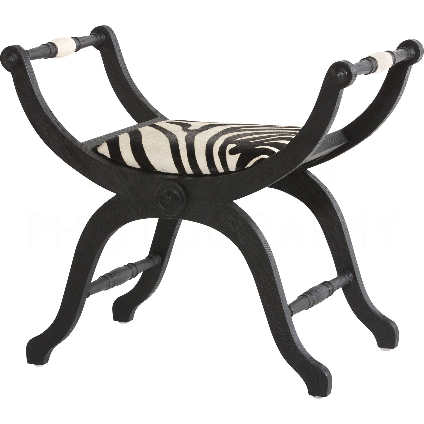 Baroque Zebra Bench