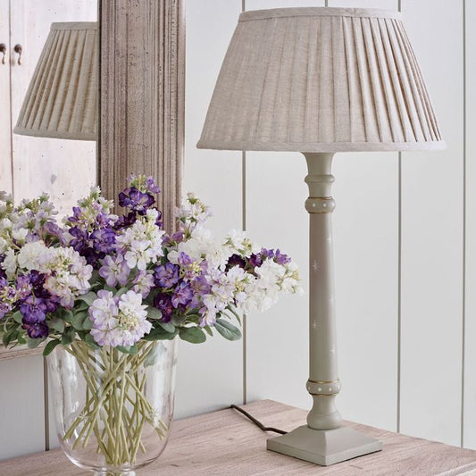 Lumière Pastel Grey Table Lamp