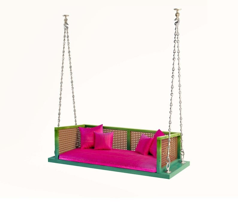 French Garden Retreat Swing