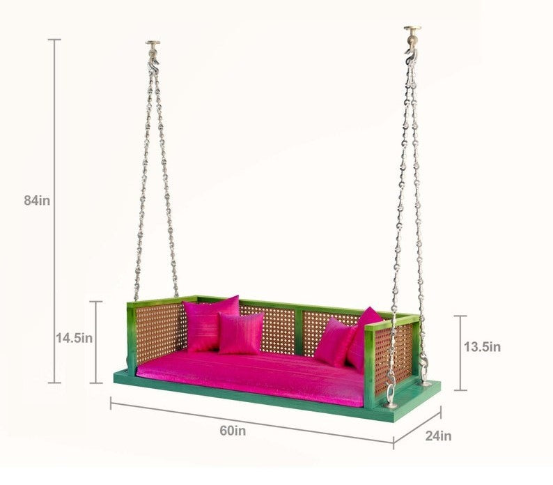 French Garden Retreat Swing